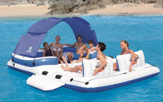 Bestway CoolerZ Tropical Breeze 6-Person Floating Island