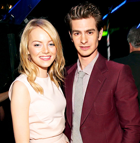 Andrew Garfield and Emma Stone