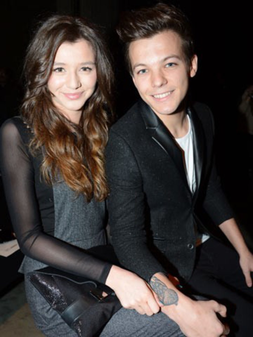 Louis Tomlinson and Eleanor Calder