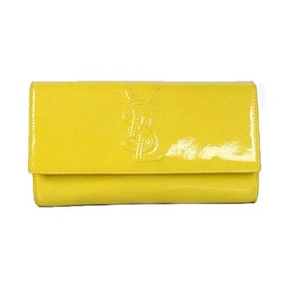 YSL Patent Leather Clutch Bag