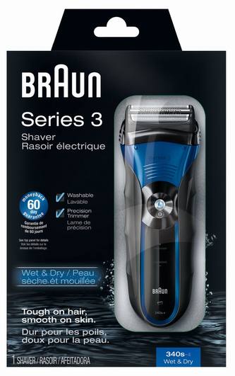 Braun 3Series 340S-4 Wet  Dry Shaver