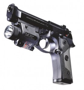 Beretta 92FS with light