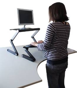 Uncaged Ergonomics Work EZ Standing Desk