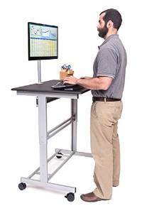 Stand Up Desk with Monitor Mount