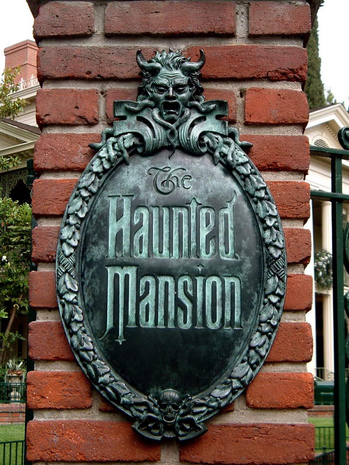 Haunted Mansion Door