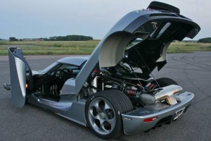 Koenigsegg CCX from top