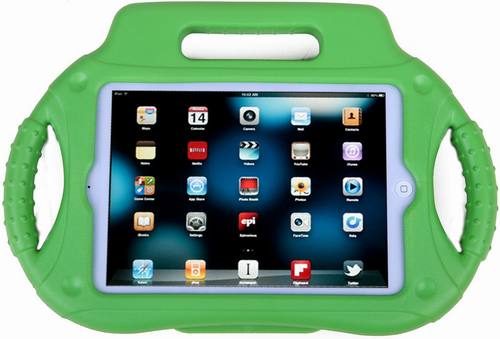 HDE Kids Shock-Proof Steering-Wheel Case—with Stand for iPad Mini